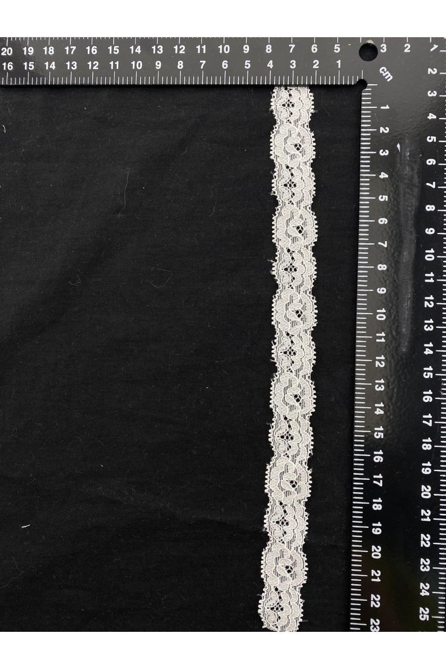 21632 DANTEL/İTHAL/BANT/NAYLON/LİKRALI/KORDLU/HAM/1.5 CM