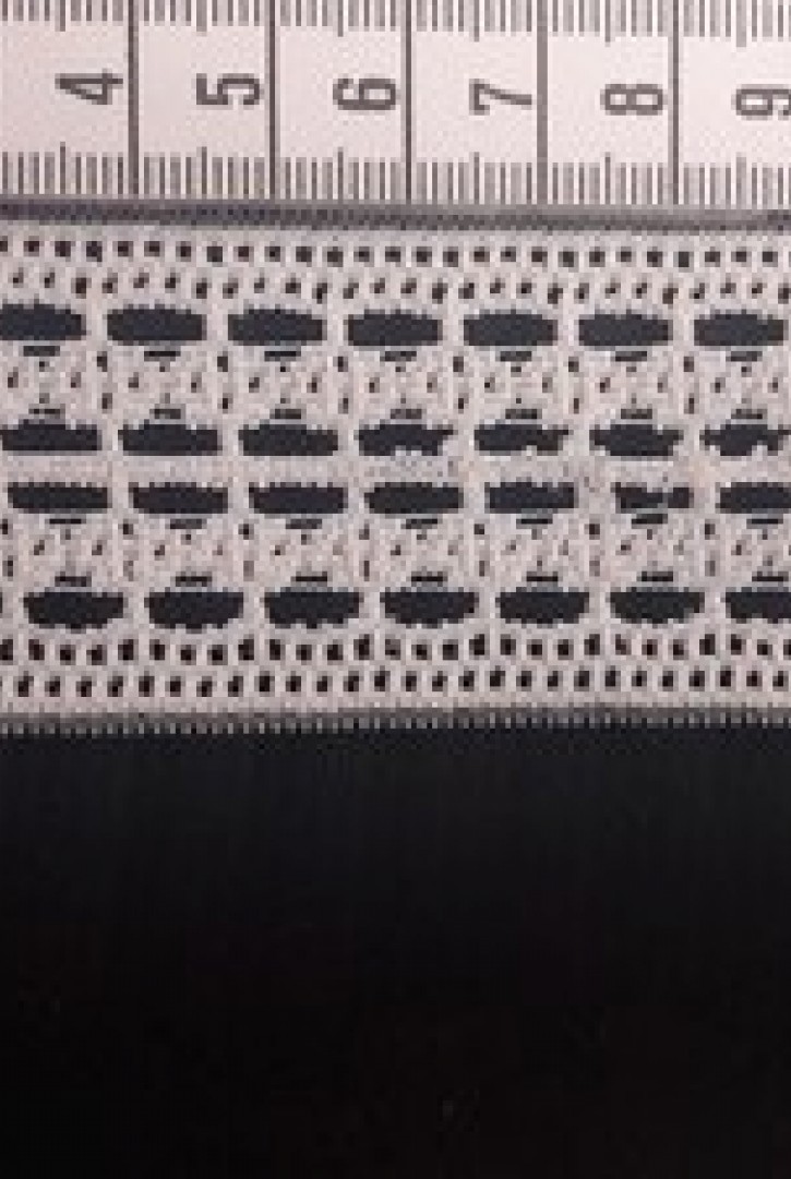 Ham Yapıda Güpürümsü Polyester Brode Bant