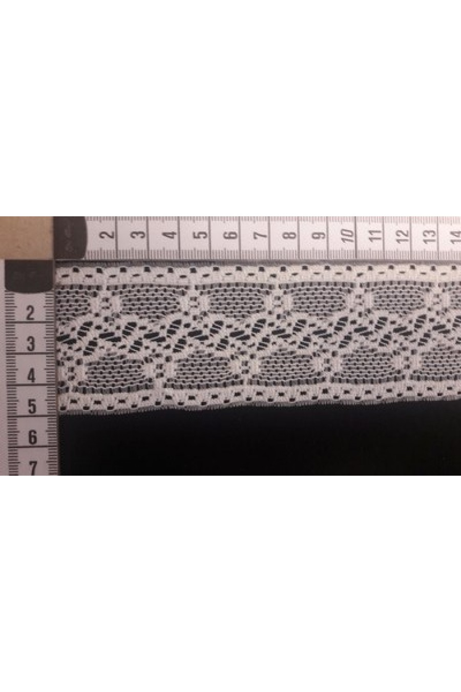 Düz Ham Güpürümsü Brode Bant, Yerli Polyester