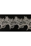 22846 DANTEL/İTHAL/BANT/POLYESTER/APLİKE/BEYAZ/18 CM