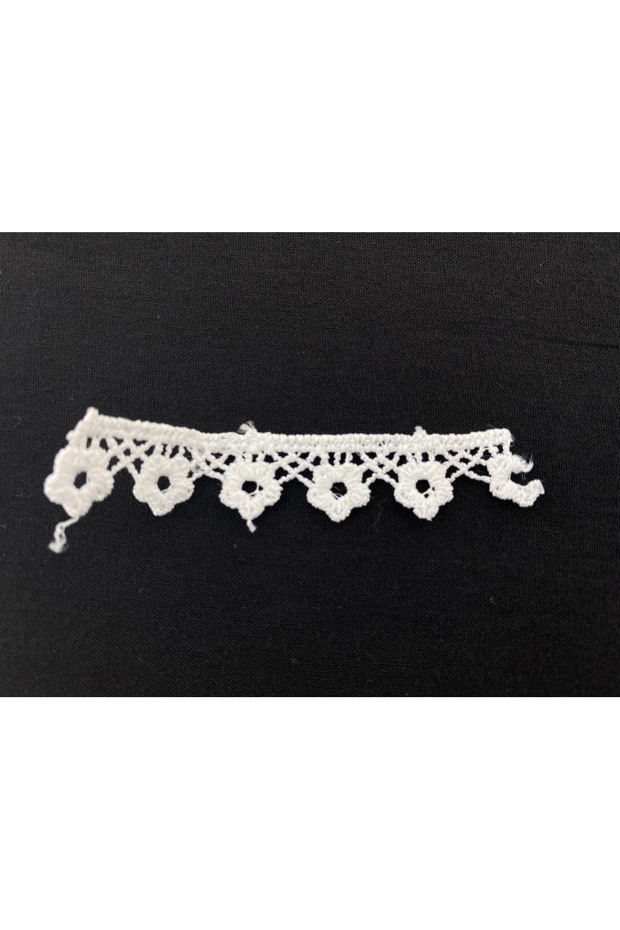 1,5 cm Ham Güpür Brode Bant