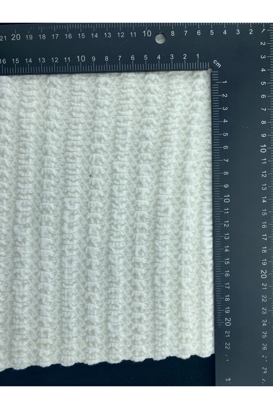 19584 Dantel Kumaş – Pamuk/Polyester – Beyaz – Bürümcük – 170 cm