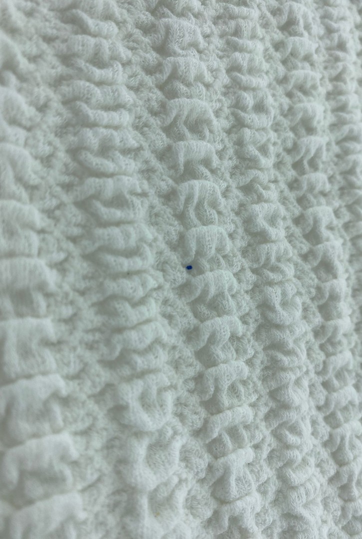 19584 Dantel Kumaş – Pamuk/Polyester – Beyaz – Bürümcük – 170 cm