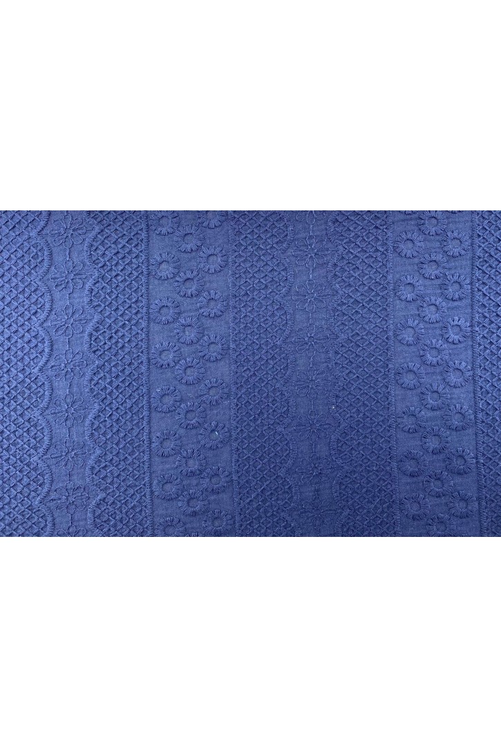 Lacivert Vual Pamuk Brode