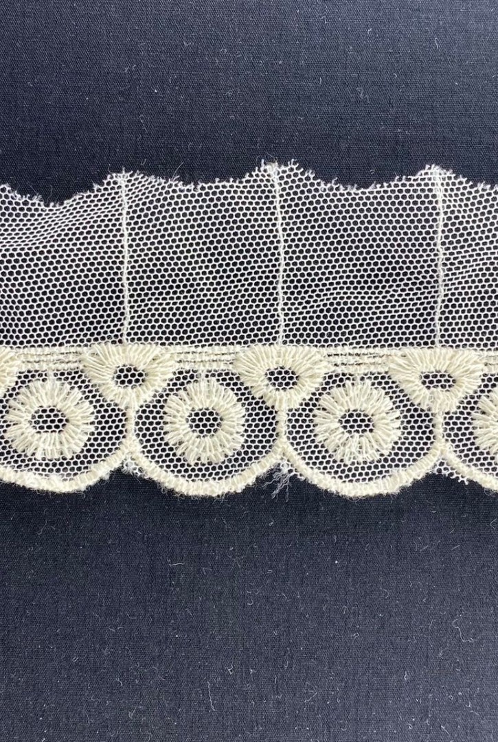 Ham Pamuklu Brode Bant, Tül Üzeri