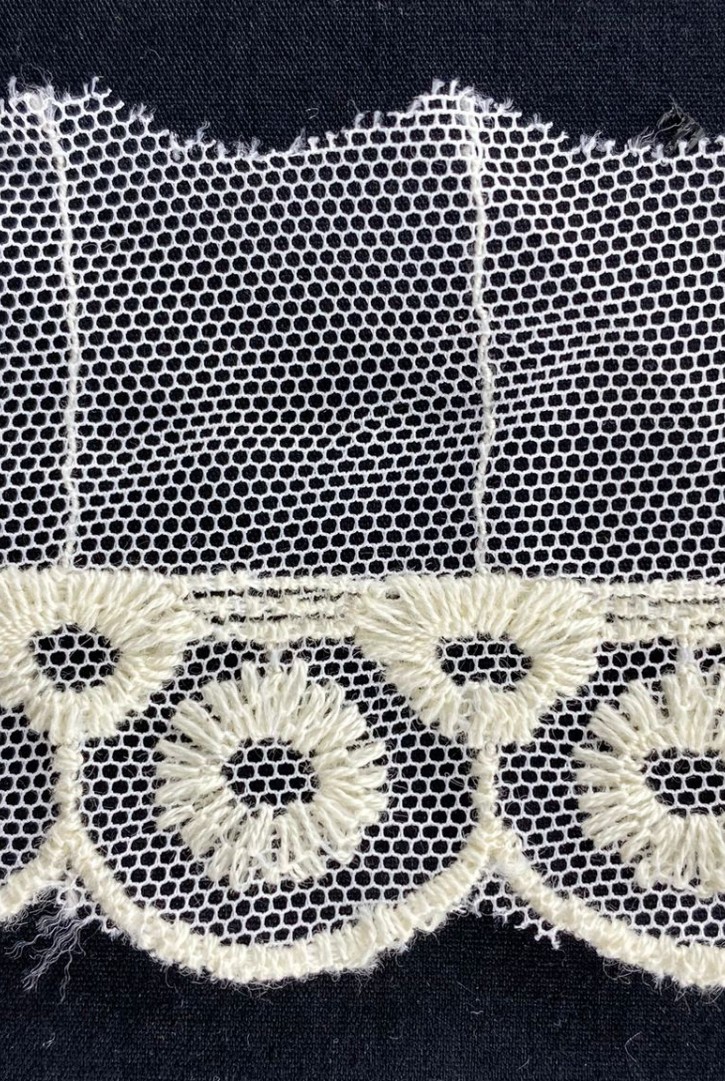 Ham Pamuklu Brode Bant, Tül Üzeri