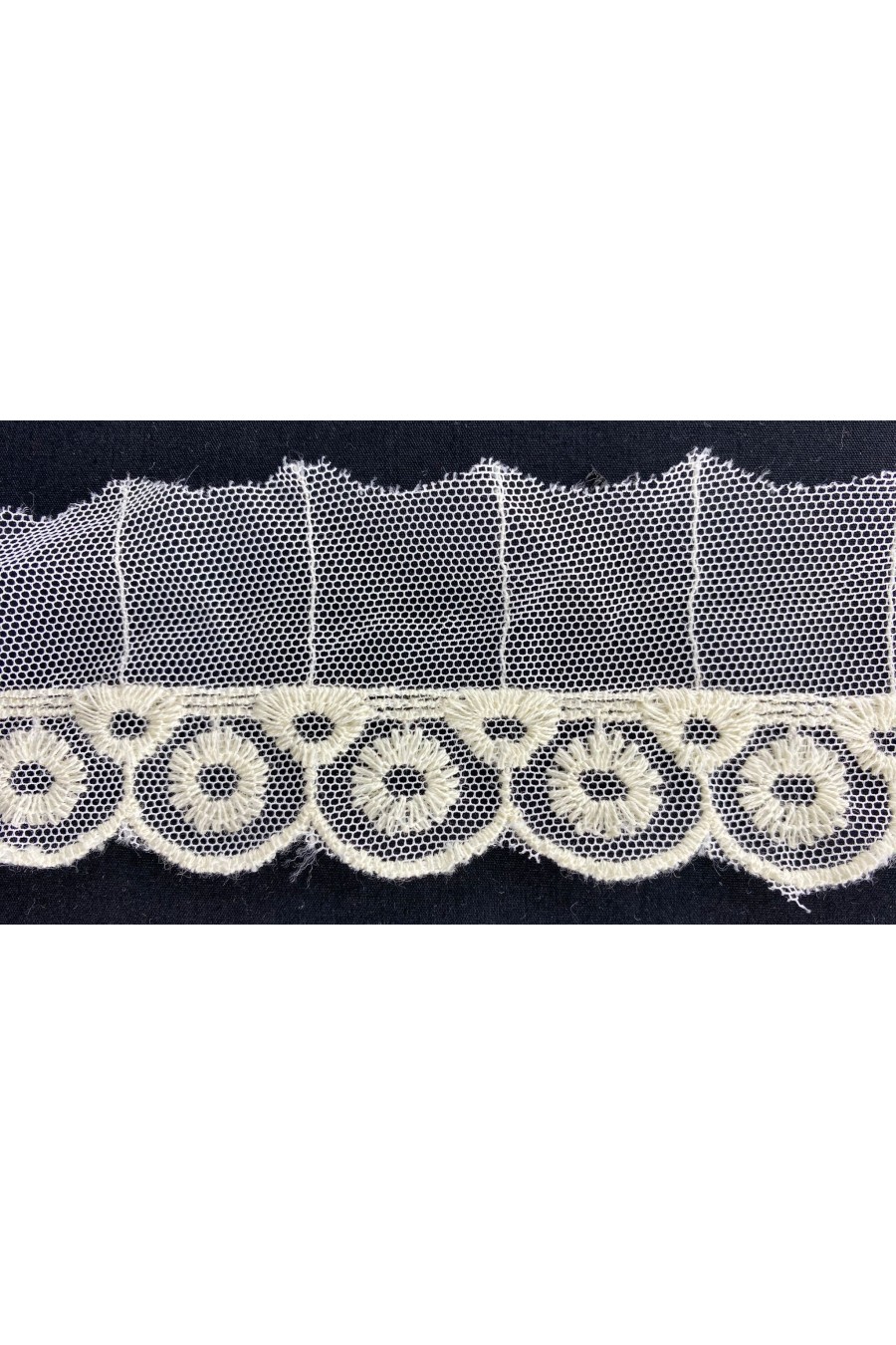 10330-METRE Ham Pamuklu Brode Bant, Tül Üzeri