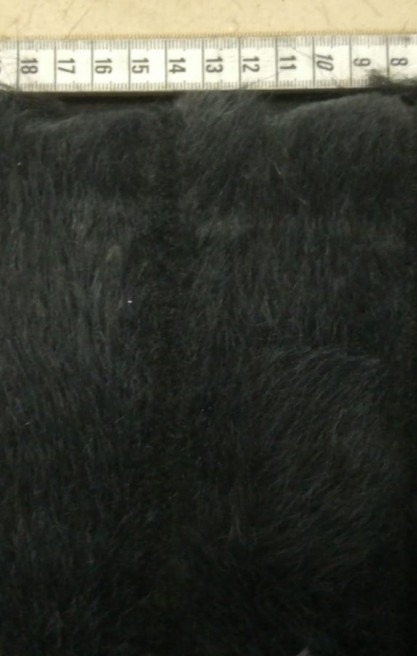 Antrasit Renk Yerli Peluş Kumaş