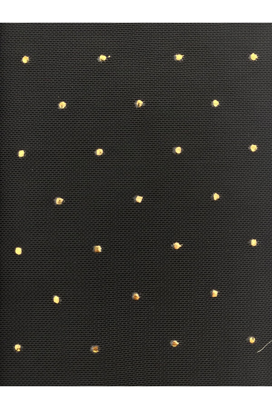 21763 DANTEL/YERLİ/LEZ/POLYESTER ELASTAN/GOLD PVC BASKI/SİYAH/160 CM