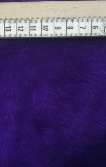 Mor Peluş Kumaş