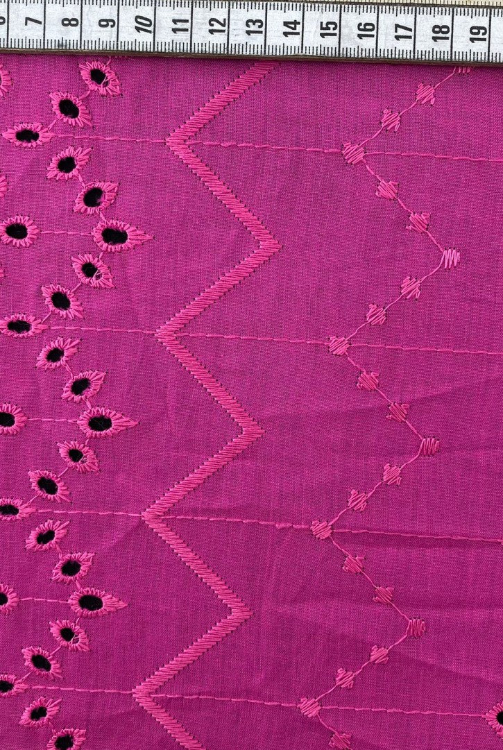 9887 BRODE/YERLİ/LEZ/VUAL/MAT POLYESTER/FUŞYA/130 CM