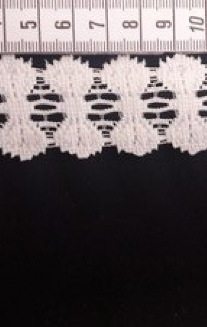 Düz Ham Güpürümsü Polyester Brode Bant