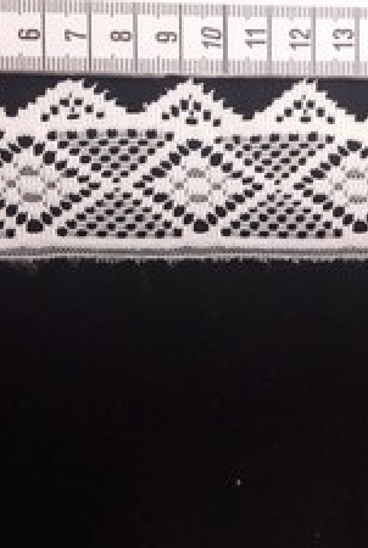 Ham Yerli Güpürümsü Düz Polyester Brode Bant