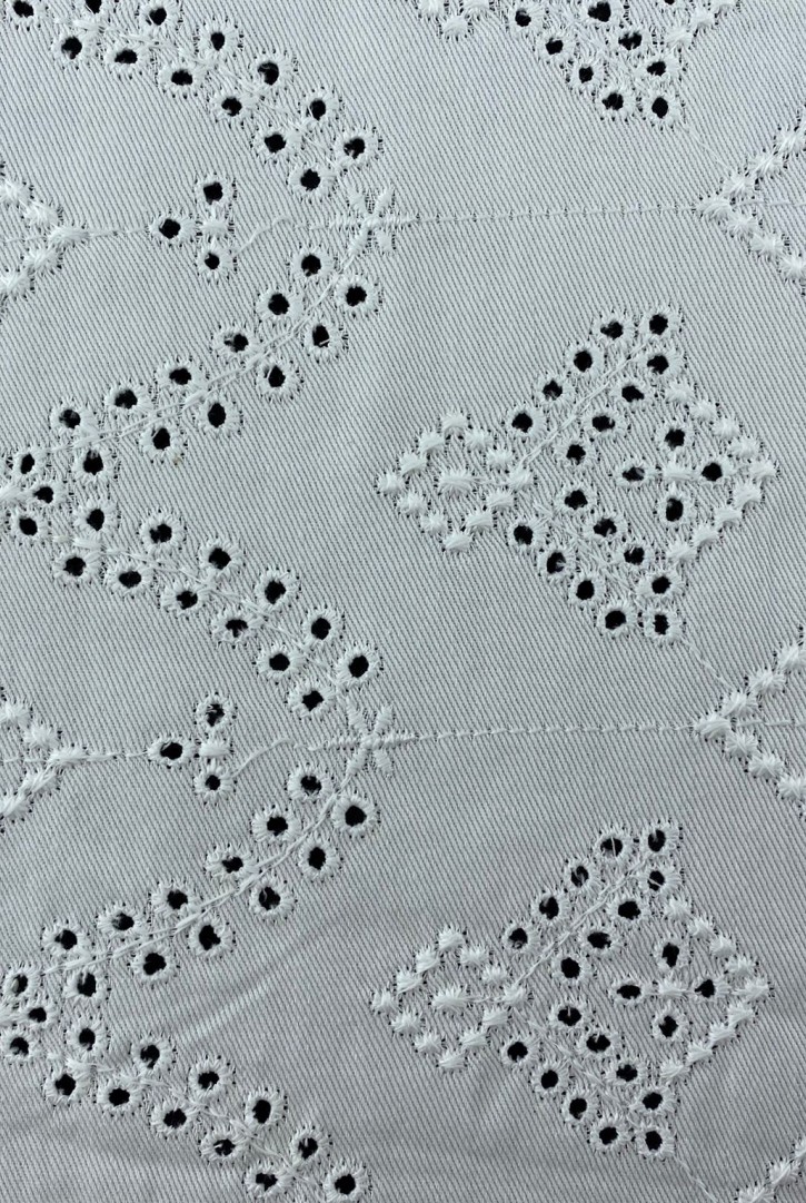 Siyah Puanlı Organze Tül Kumaş - İthal Polyester, 150 cm