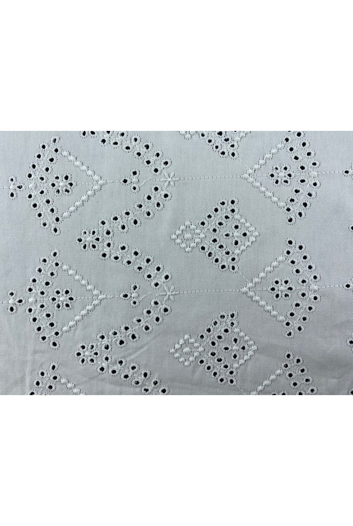 Siyah Puanlı Organze Tül Kumaş - İthal Polyester, 150 cm