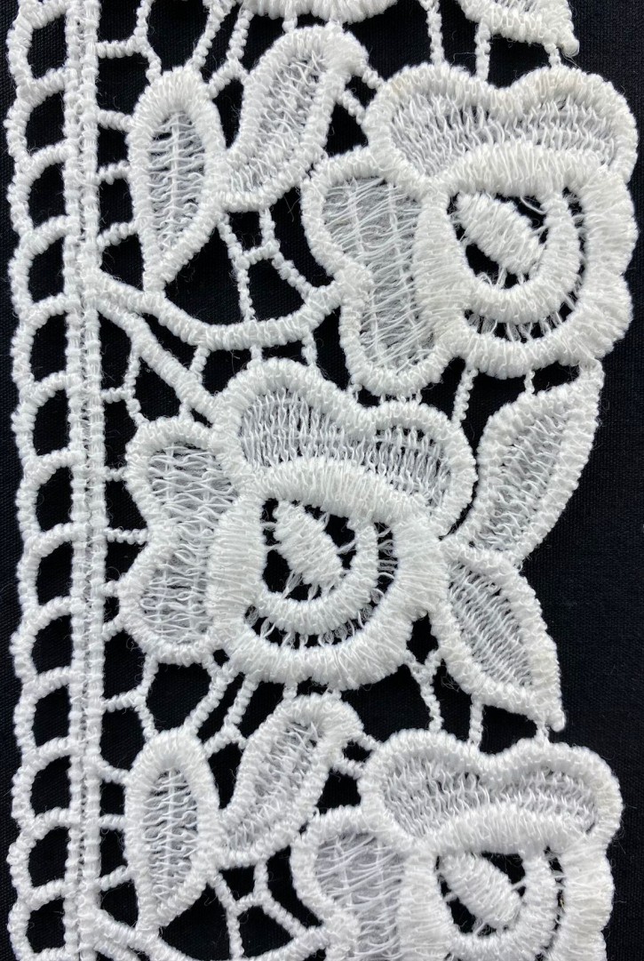 Ham Mat Polyester İthal Güpür Brode Bant