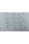 Gabardin Brode Kumaş, Polyester, Optik Beyaz