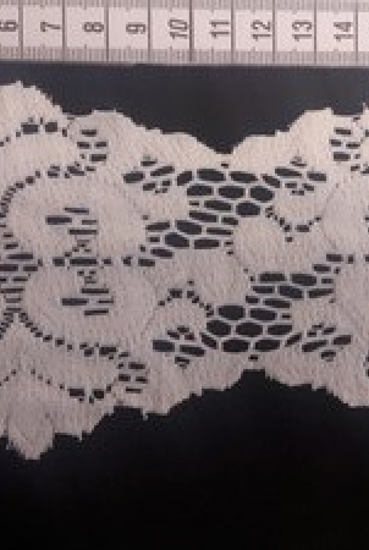 Düz Ham Güpürümsü Polyester Brode Bant