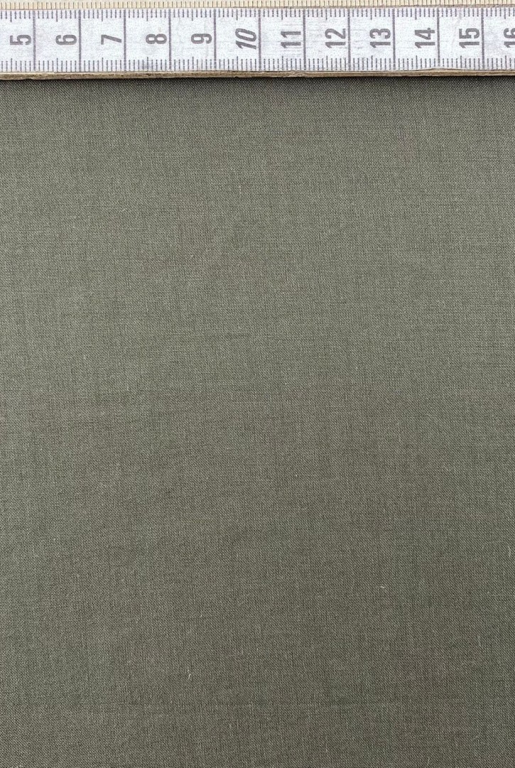 Haki Pamuk Vual Brode Kumaş, 60/1