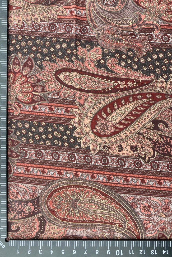 Dijital Baskılı Yerli Şifon Kumaş, 150 cm