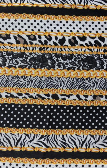 Dijital Baskılı Şifon Kumaş, 150 cm