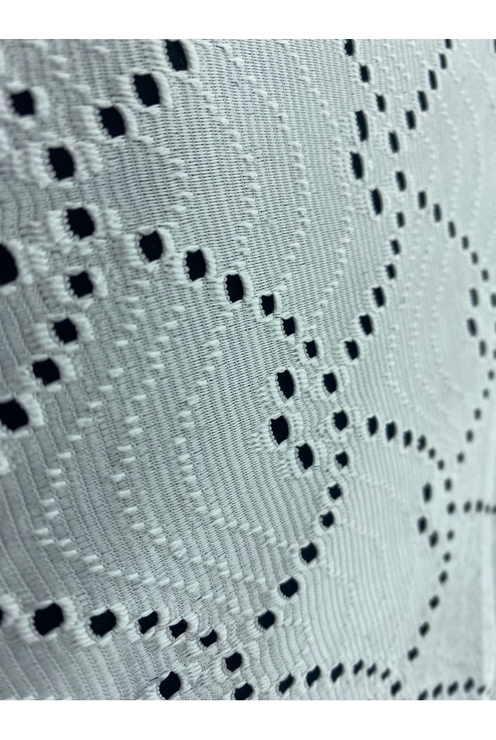 Mat Polyester Fiksli Yerli Dantel, 150 cm