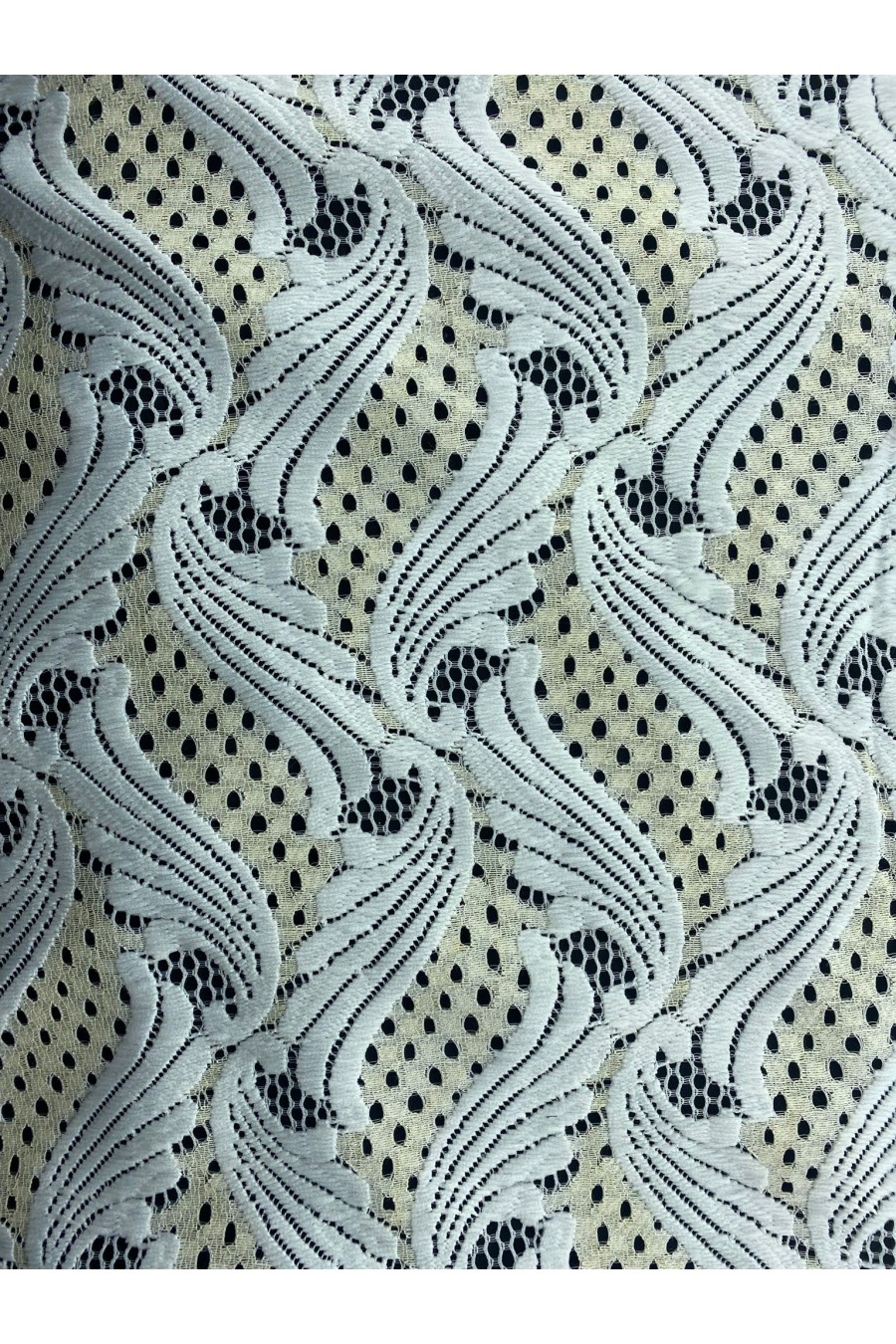 Pamuk Naylon İthal Dantel - Fikseli
