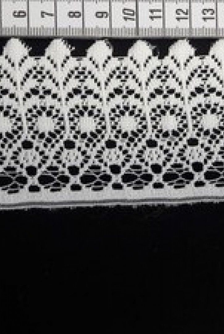 Ham Yapıda Güpürümsü Polyester Yerli Brode Bant