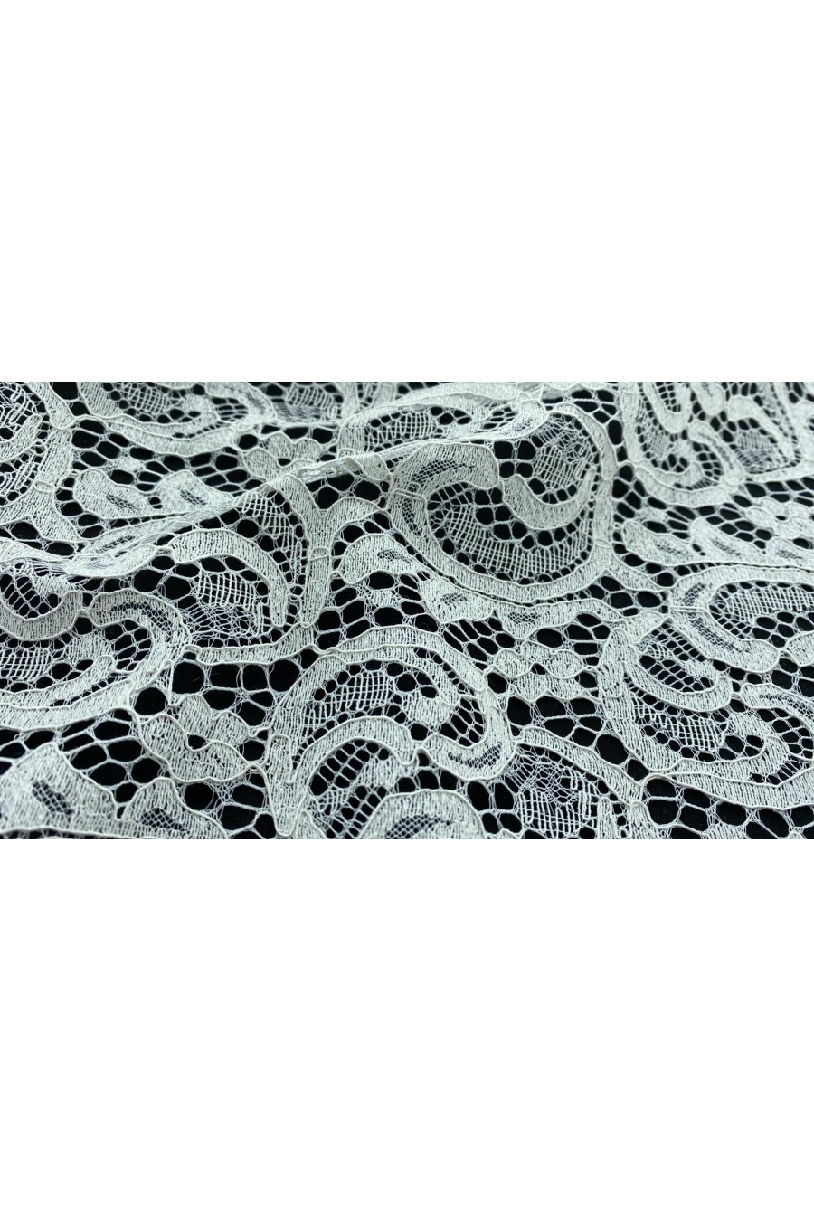 5581-KG Ham Kordlu Likrasız Pamuk Naylon Dantel