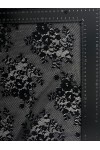 Siyah Likrasız Polyester Dantel