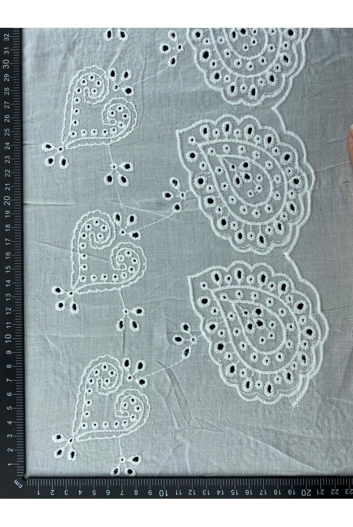 Kasar İşlemeli Mat Polyester Brode