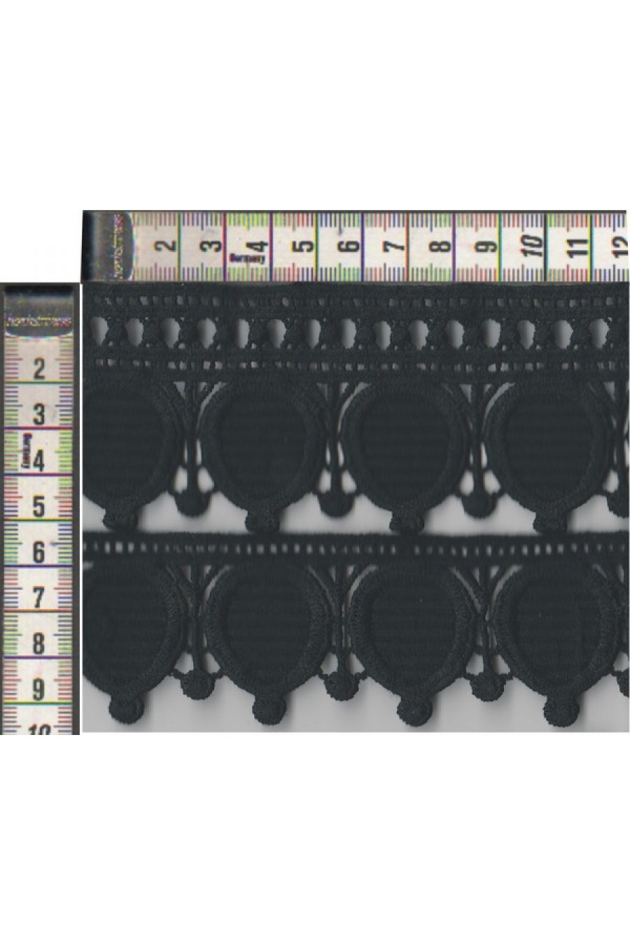 6103-METRE Ham İthal Mat Polyester Güpür Brode Bant