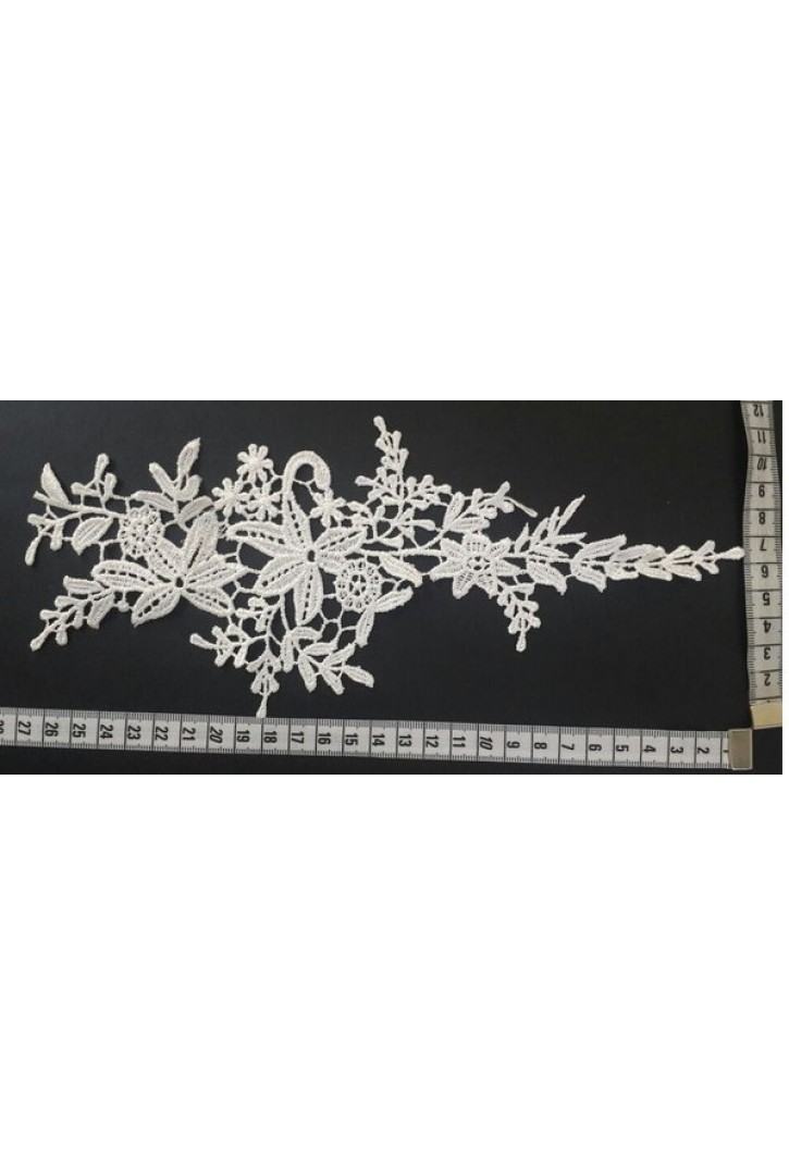 12 cm Ham Kordeneli Polyester Brode Bant