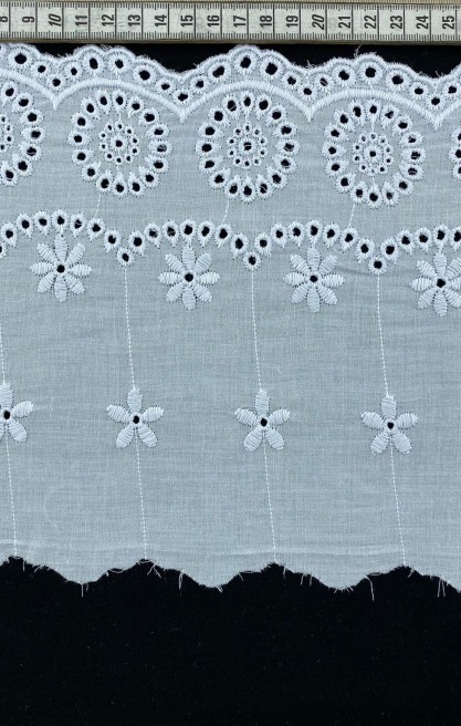 Mat Polyester Terikoton Brode Bant, 20 cm