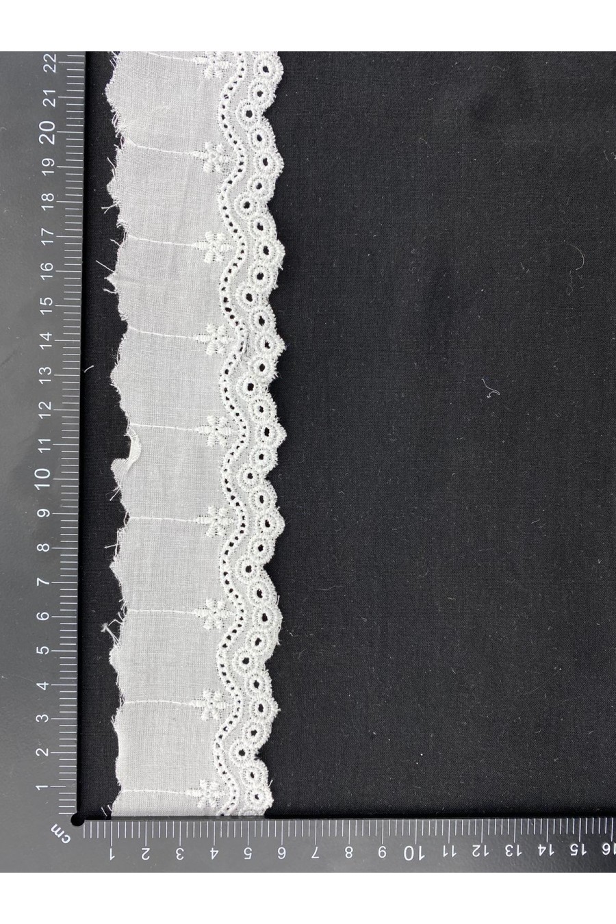 Terikoton Kasar Polyester Brode Bant