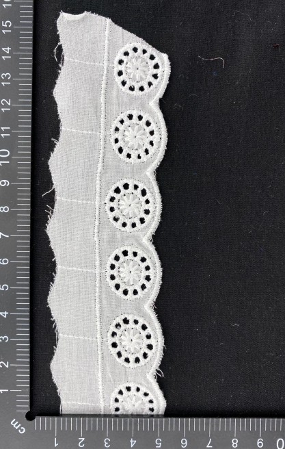 Zırhsız Mat Polyester Vual Brode Bant, 2.5 cm