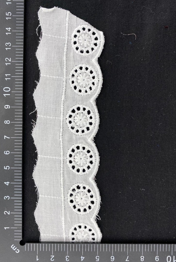 Zırhsız Mat Polyester Vual Brode Bant, 2.5 cm
