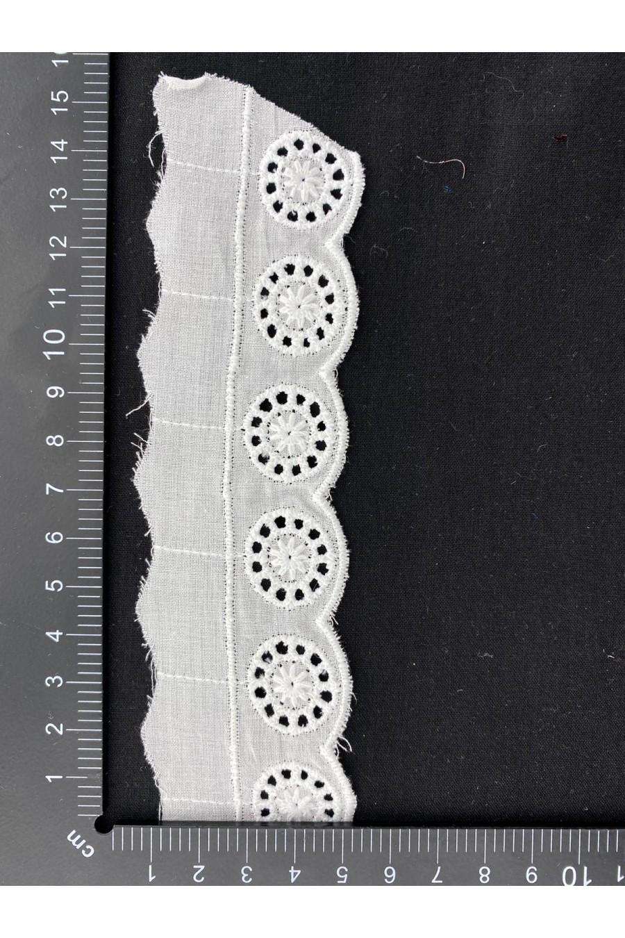 Zırhsız Mat Polyester Vual Brode Bant, 2.5 cm