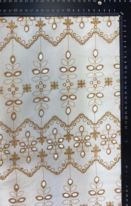 Bej İplik Taş Zemin Vual Brode, Bohrerli