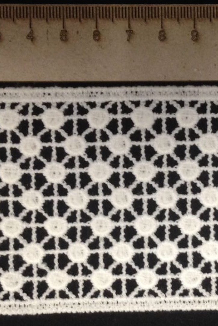 Ham İthal Güpür Brode Bant, Mat Polyester