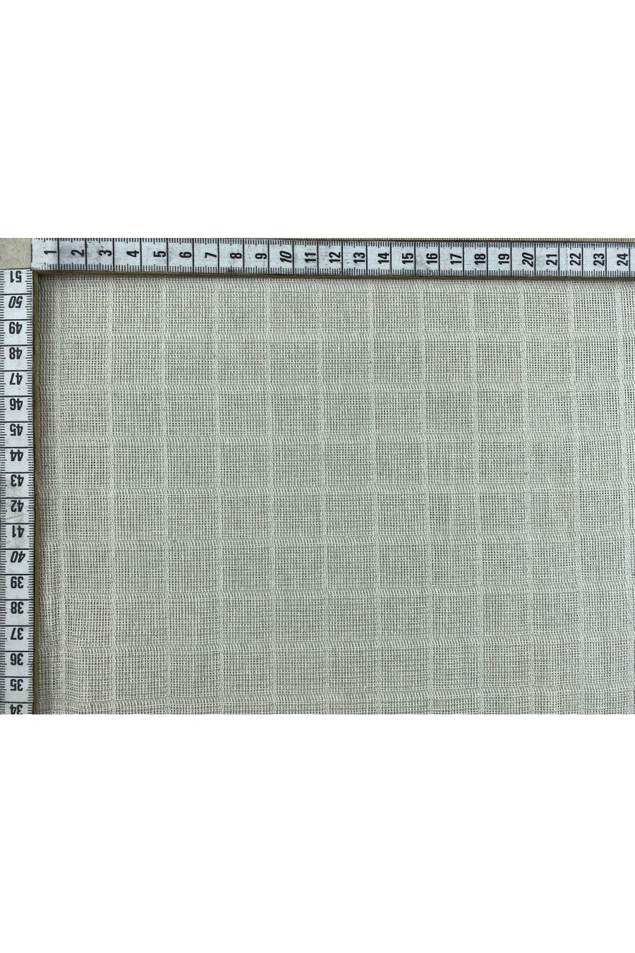 Kareli Çift Kat Armürlü Müslin Kumaş