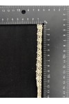 Ham Kopanakı Pamuk Dantel Bant, 1 cm
