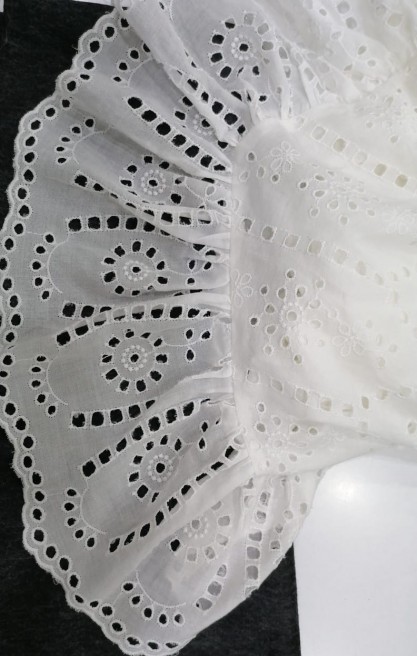 16 cm Kasar Bohreli Bant Brode