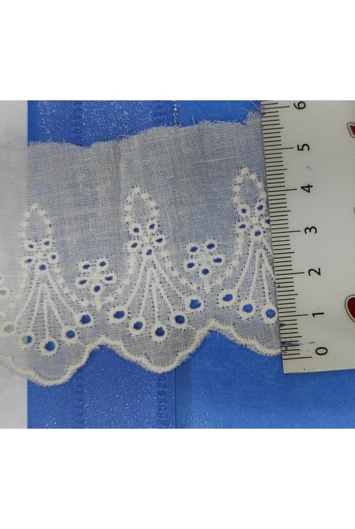 6 cm Pudra Vual Brode Bant