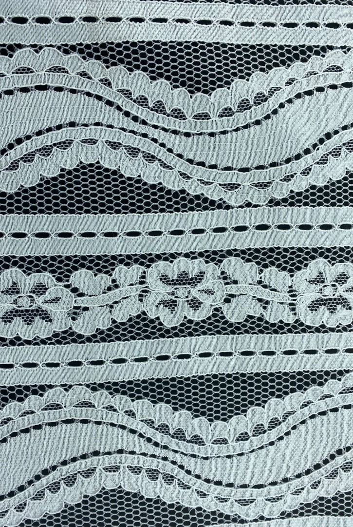 Fikse Edilmiş Naylon İthal Dantel