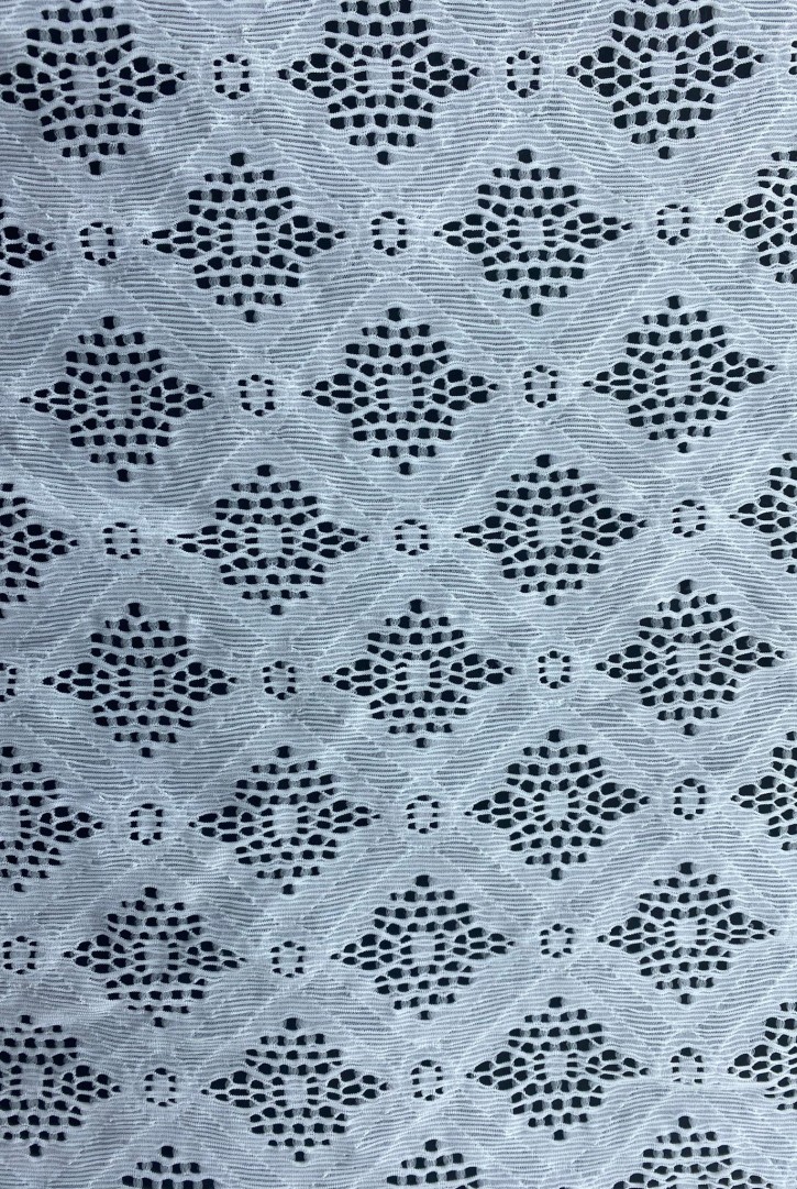 İthal Likralı Lila Naylon Dantel