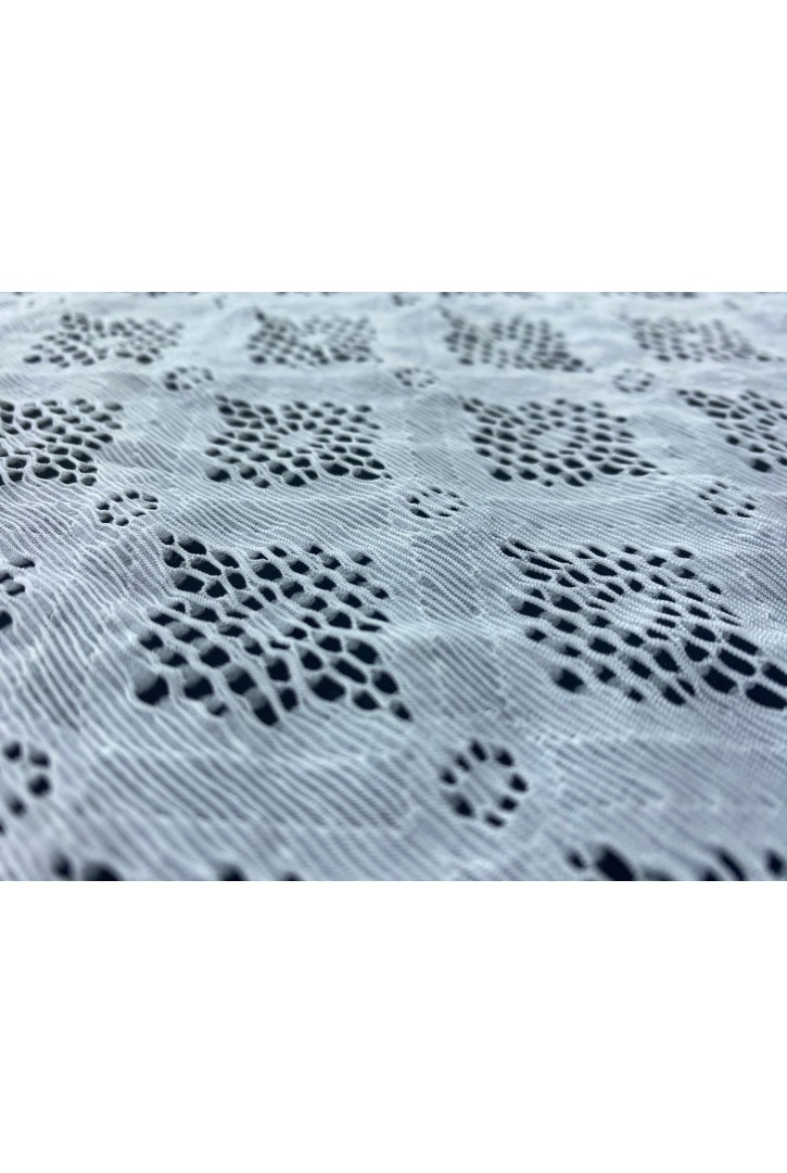 İthal Likralı Lila Naylon Dantel