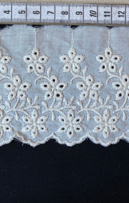 8 cm Ham Vual Brode Bant, Mat Polyester