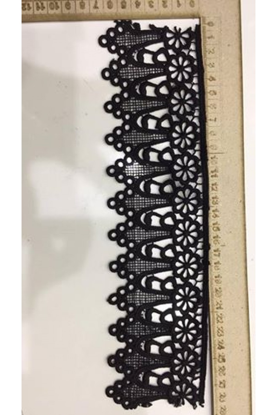 Güpür Mat Polyester Brode Bant - Ham