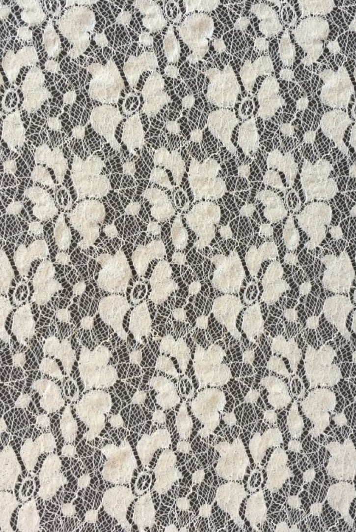 Likralı Pamuk Naylon Ham Dantel